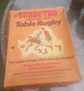 Subbuteo authentic vintage table rugby, D18