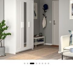 wardrobe 3 door mirror Ikea