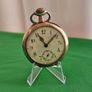 Antique Silver Swiss Made WW1 Era Military Pocket Watch Image 9