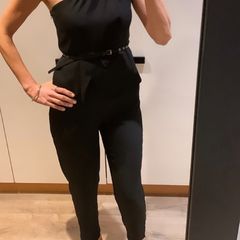 Zara one shoulder jumpsuit