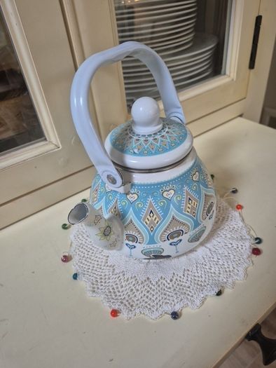 Enamel Teapot