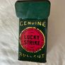 Vintage  Lucky Strike Tobacco Metal Box Image 3