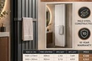 Hilltop double panel vertical radiator