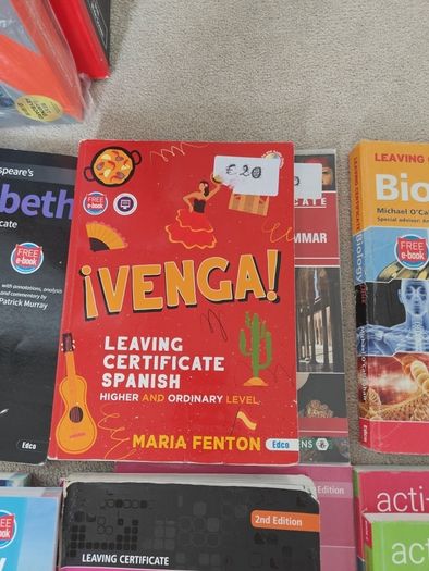 Leaving Certificate books from 2026