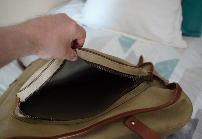 Vintage Hanging Garment Bag