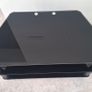 Black Glass Television Stand Image 2