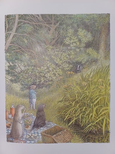 The Wind in the Willows by Kenneth Grahame & Inga Moore (Classic Illustrated Fantasy Paperback)