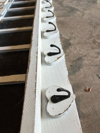 7 Day Blackboard and Hook Rack