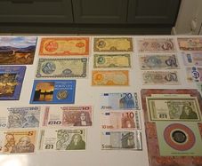 irish coins and notes
