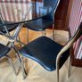 Tempered glass table and 4 matching chairs Image 3