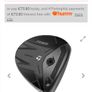 Taylormade Qi4D 3 Fairway Wood Reg ,RH Image 5