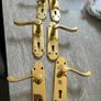 Gold effect door handles Image 2