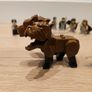 Lego Vintage Harry Potter Figures and Fluffy Image 4