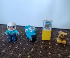 Lego Duplo Police Motorcycle 10967