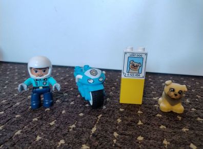 Lego Duplo Police Motorcycle 10967