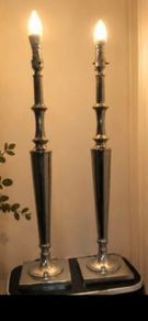 large lamps x 2