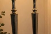 large lamps x 2