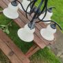 Black Chandelier - E27 bulb sockets Image 2