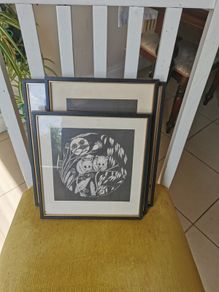 Scratch board Artwork