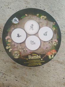 Disney D23 Exclusive Bambi Collectible Plates