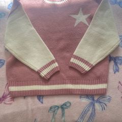Pink jumper with star