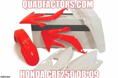 Honda Crf250 08-09 Oem Colour Racetech Plastics