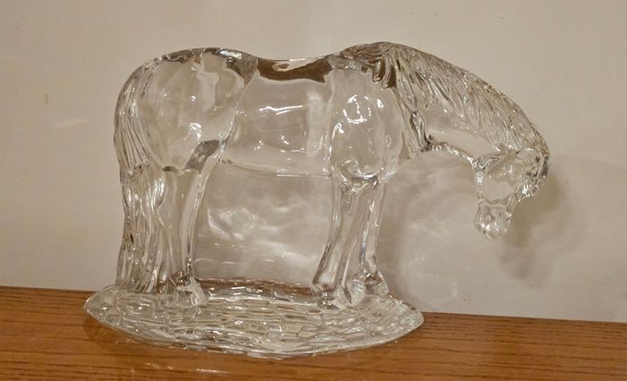 Waterford Crystal John O'Riordan Mare Horse Equestrian Sculpture