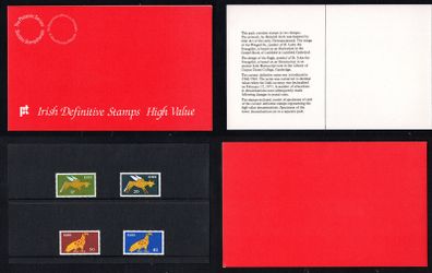 1982 Ireland Gerl Definitive Stamps High Value Presentation Pack mint never hinged (MNH)