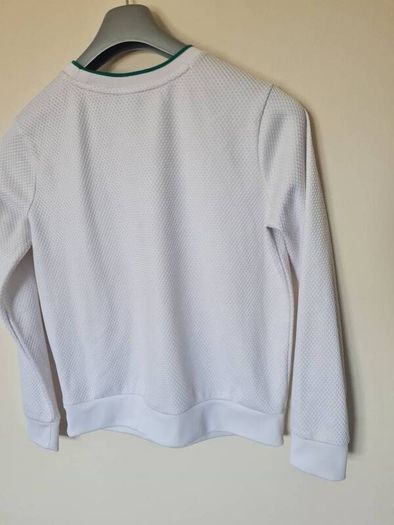 2017 Adidas originals jumper size 14 ptp 21" white polyester in excellent condition