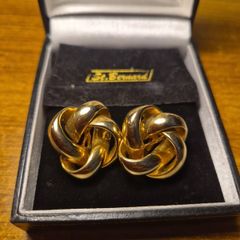 Vintage St Bernard Knot Earrings