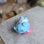 Bedtime  bear sleepy Carebear Mini Figure 1983-1984 Kenner A.G.C. Image 3