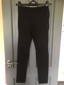 Pink Rose girls black leggings Size 8/Small