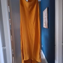 womens golden yellow dress