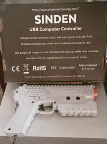 ULTIMATE Arcade Setup: 2x Sinden Light Guns + 1TB "All Guns Blazing" Batocera HDD - PLUG & PLAY!