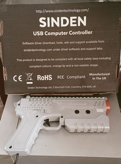ULTIMATE Arcade Setup: 2x Sinden Light Guns + 1TB "All Guns Blazing" Batocera HDD - PLUG & PLAY!