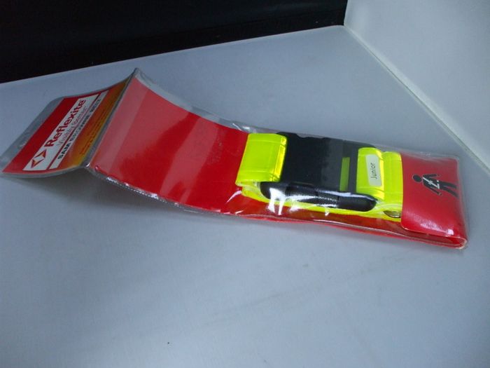 SALE!  Across the body safety belt - REFLEXITE Sam Browne Belt - Reflective and Fluorescent High Visibility Safety Belt - Junior