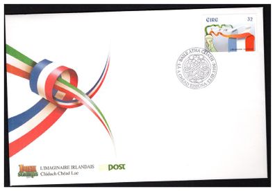 1996 Ireland L'Imaginaire Irlandais Festival of Contemporary Irish Arts France Commemorative Stamp An Post First Day Cover (FDC)