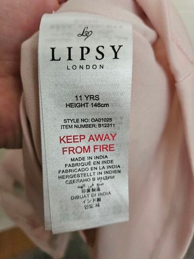 Lipsy Dress 11yrs Height 146cm