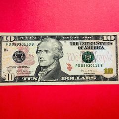 Usa  10 Dollars  2017   Letter  ( D4 )  CLEVELAND  ( Uncirculated )