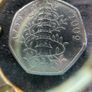 Kew Gardens 50P coin 2009 Genuine Image 5