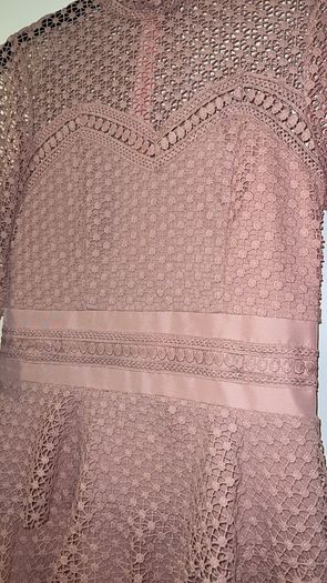 Frill lace dress