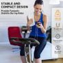 Exercise Bike Foldable Fitness Bike Magnetic Foldable Indoor Cycling Bike 3-In-1 Foldable Exercise Bike for Home Use with Resistance Bands Home Workout Exercise Equipment (FREE POSTAGE) Image 3