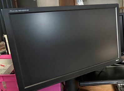 2  iiyama ProLite B2480HS 24 Full HD Monitors