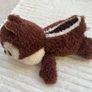 Disney Chip Red Cheek Giga Jumbo Lying Down Sega Chip & Dale Plush Approx. 43 cm Length Used Please see photos Image 5