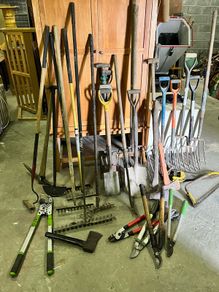 Mixed Garden tools joblot