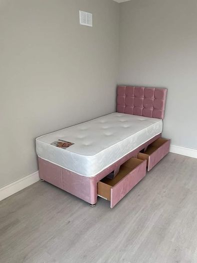 Single Divan Beds With Mattresses