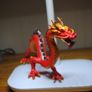Red Chinese Dragon. Action Figure Image 2
