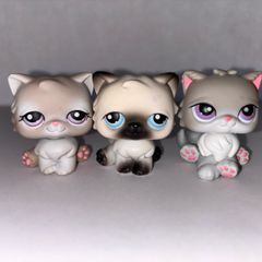 littlest pet shops (LPS) Persian cat bundle!