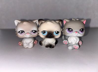 littlest pet shops (LPS) Persian cat bundle!