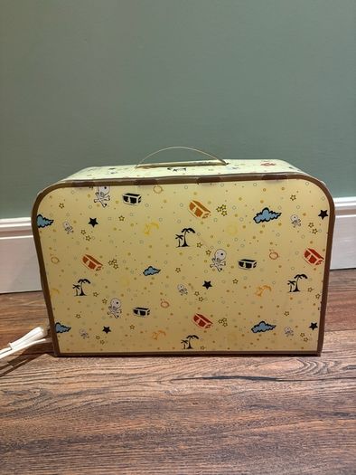 Kids Pirate Treasure Map Suitcase Lamp (Night Light)